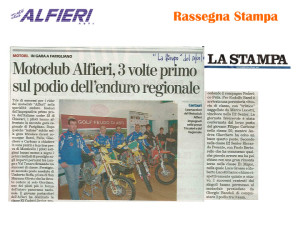 Resoconto Alfieri 2011-14